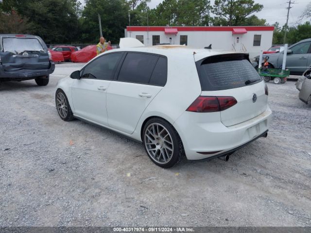 Photo 2 VIN: 3VW5T7AU5HM019561 - VOLKSWAGEN GOLF 