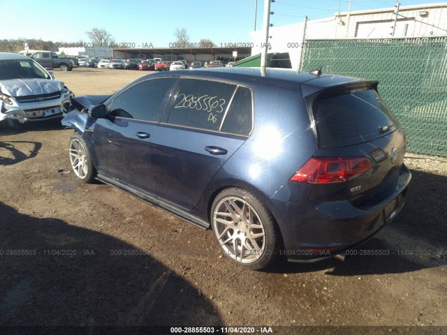 Photo 2 VIN: 3VW5T7AU6FM028363 - VOLKSWAGEN GOLF 