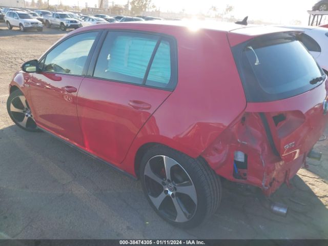 Photo 2 VIN: 3VW5T7AU6FM032140 - VOLKSWAGEN GOLF 