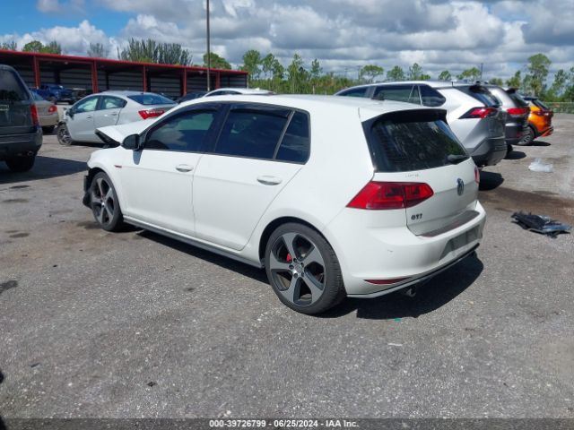 Photo 2 VIN: 3VW5T7AU6FM065025 - VOLKSWAGEN GOLF GTI 