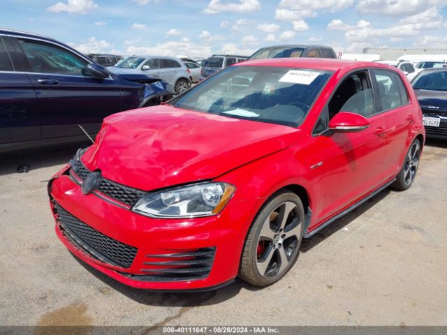 Photo 1 VIN: 3VW5T7AU6HM055131 - VOLKSWAGEN GOLF 