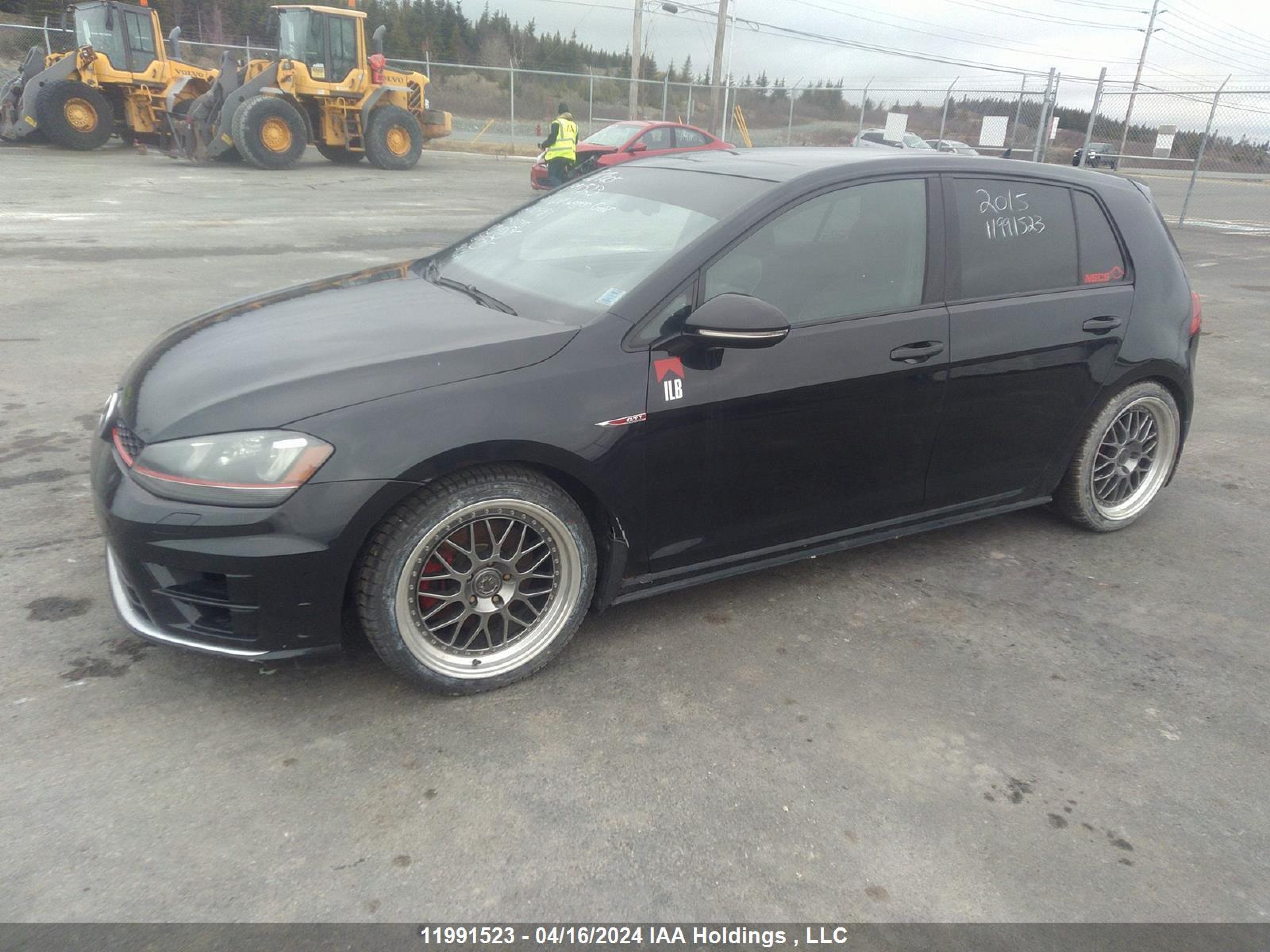 Photo 1 VIN: 3VW5T7AU7FM005383 - VOLKSWAGEN GOLF 