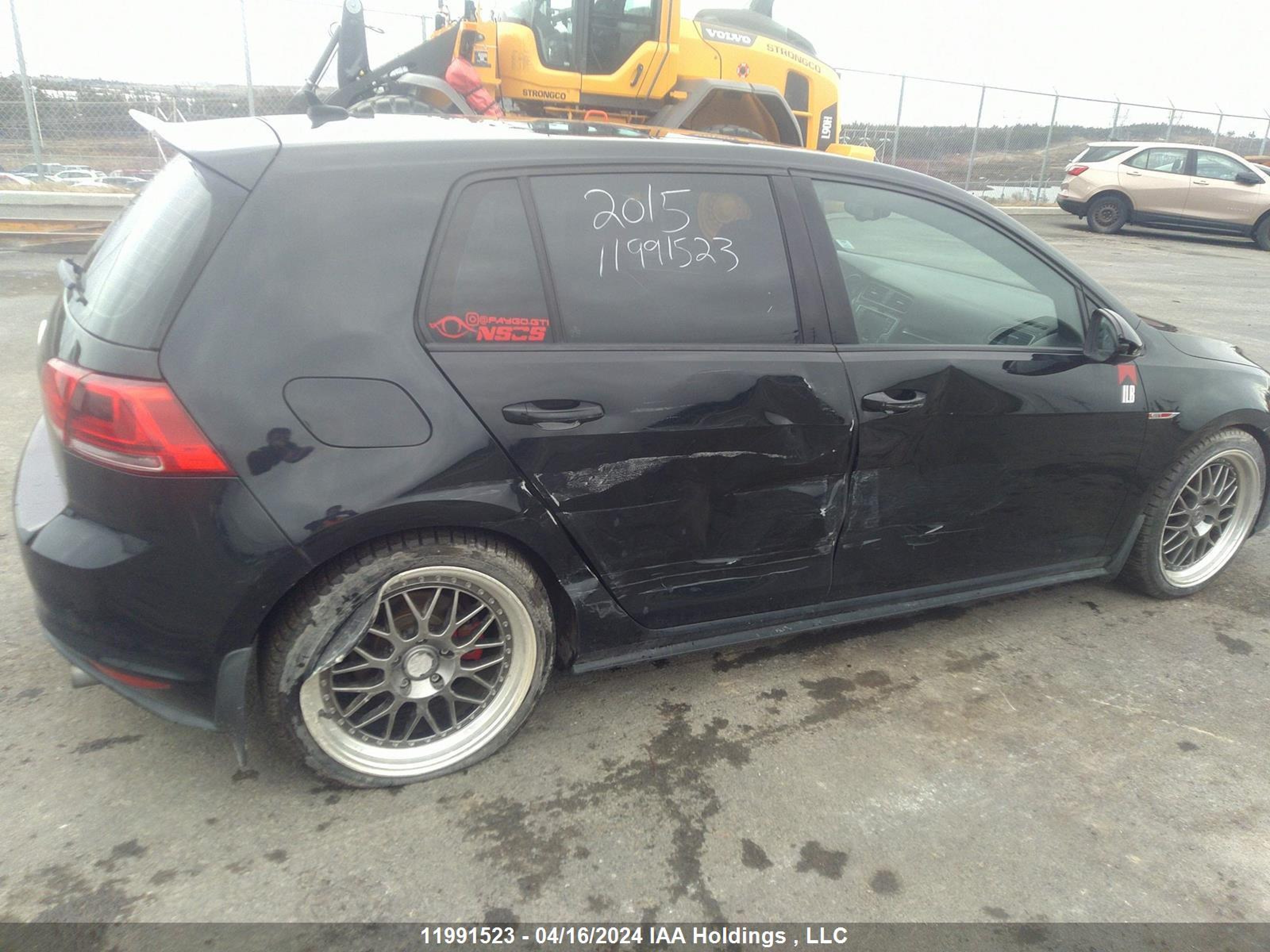 Photo 11 VIN: 3VW5T7AU7FM005383 - VOLKSWAGEN GOLF 