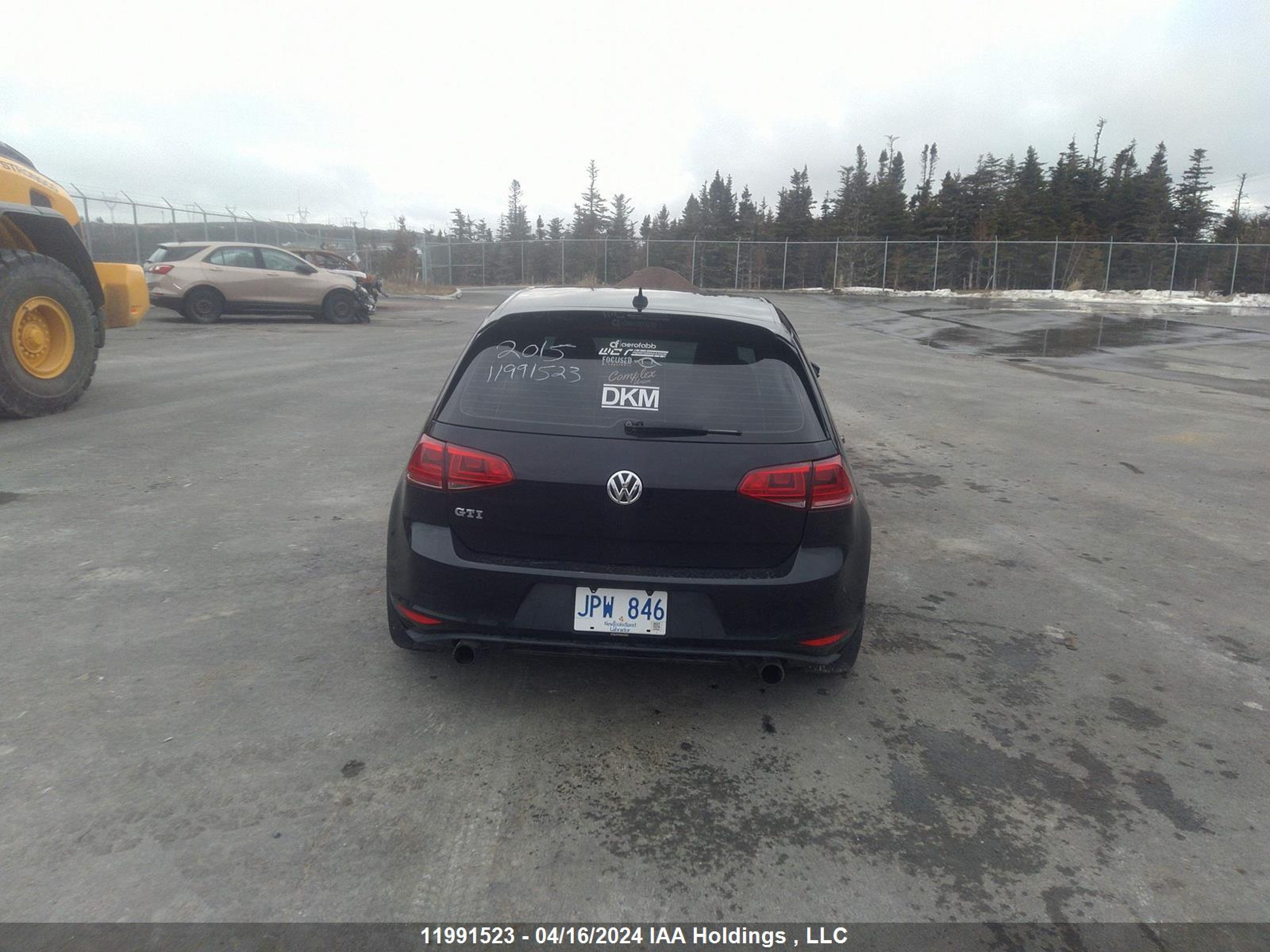 Photo 16 VIN: 3VW5T7AU7FM005383 - VOLKSWAGEN GOLF 