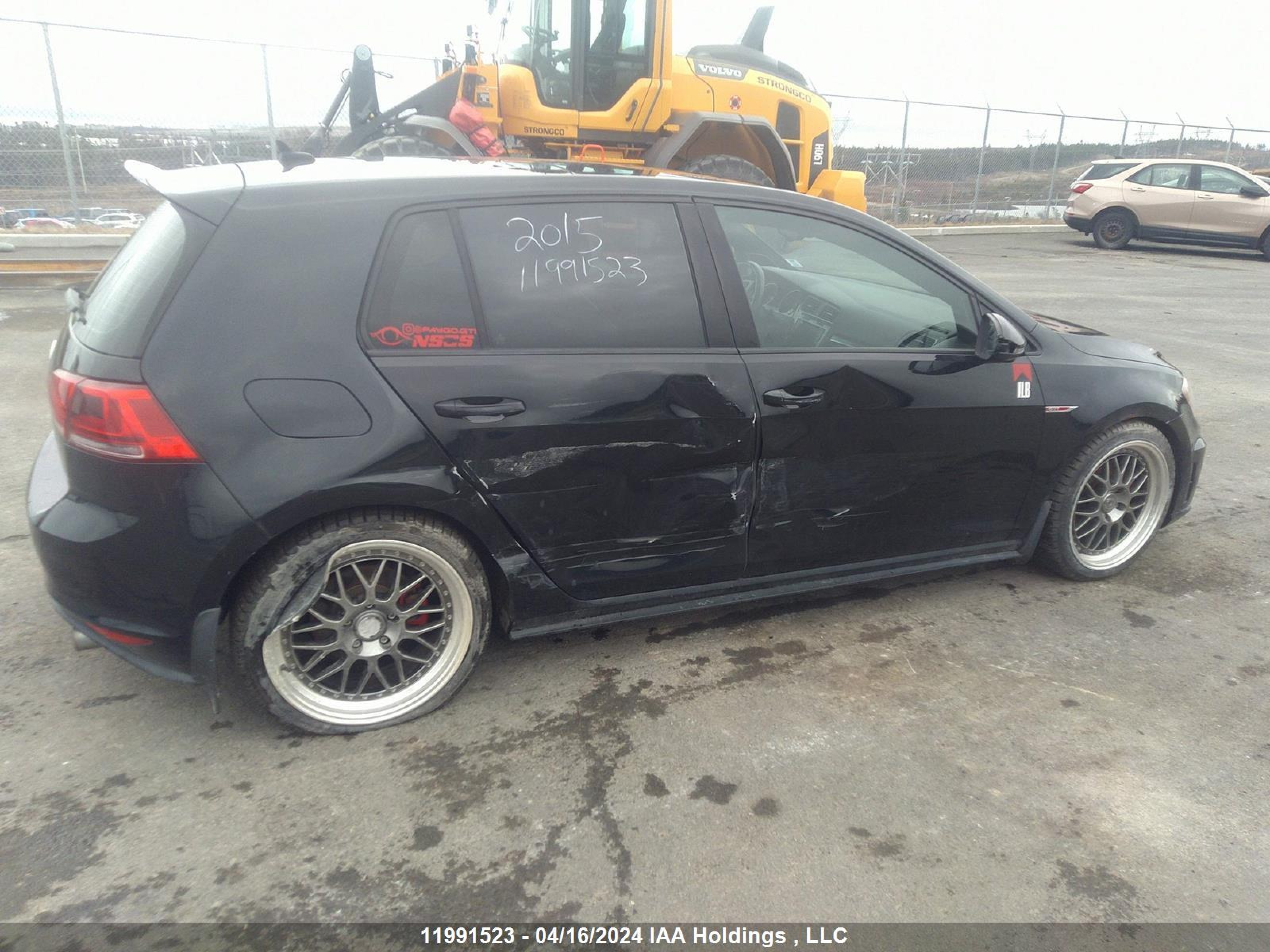 Photo 3 VIN: 3VW5T7AU7FM005383 - VOLKSWAGEN GOLF 