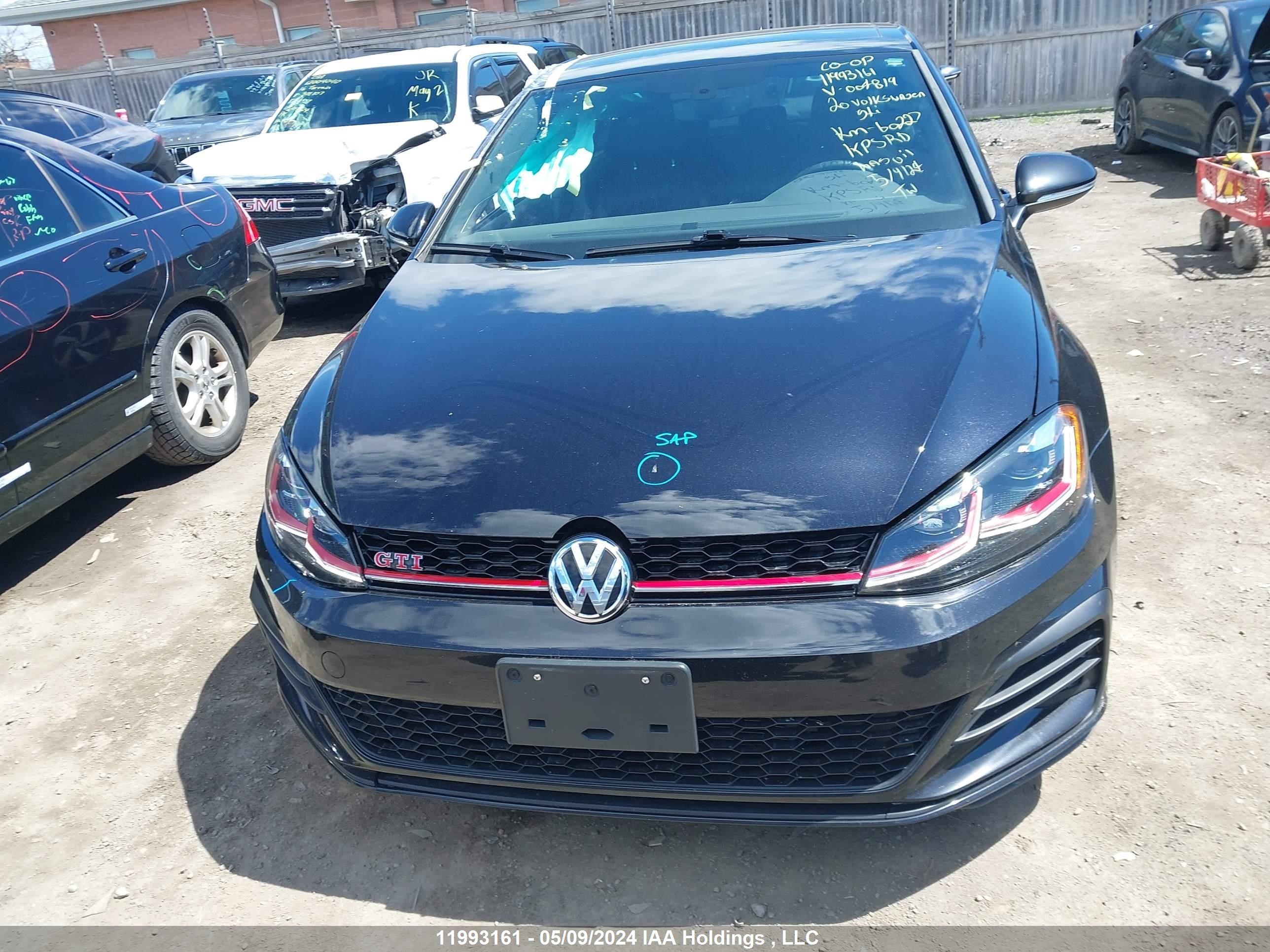 Photo 11 VIN: 3VW5T7AU8LM004819 - VOLKSWAGEN GOLF 