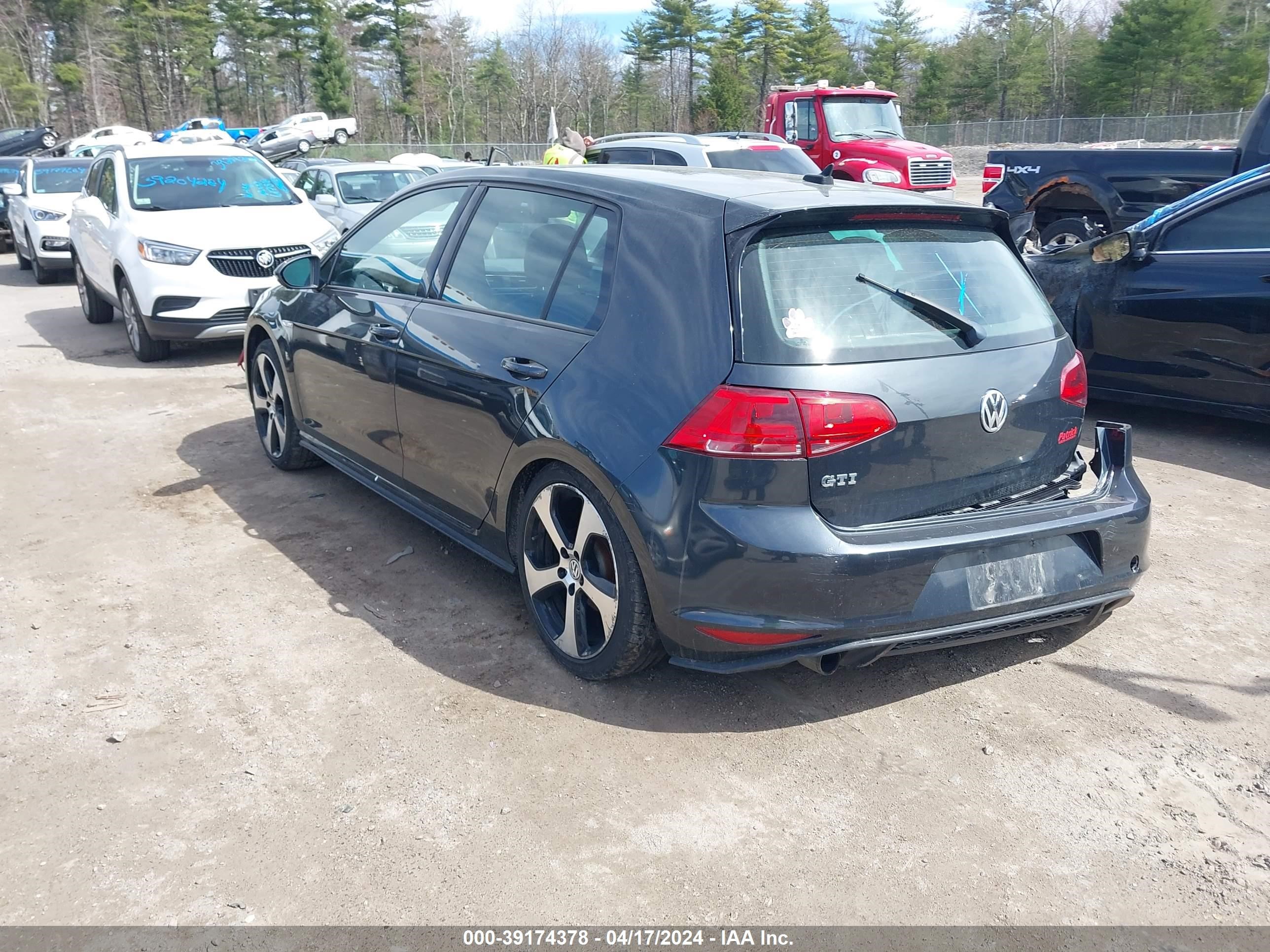 Photo 2 VIN: 3VW5T7AU9GM063142 - VOLKSWAGEN GOLF GTI 