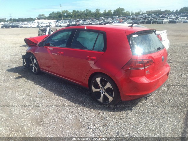 Photo 2 VIN: 3VW5T7AUXGM038458 - VOLKSWAGEN GOLF 