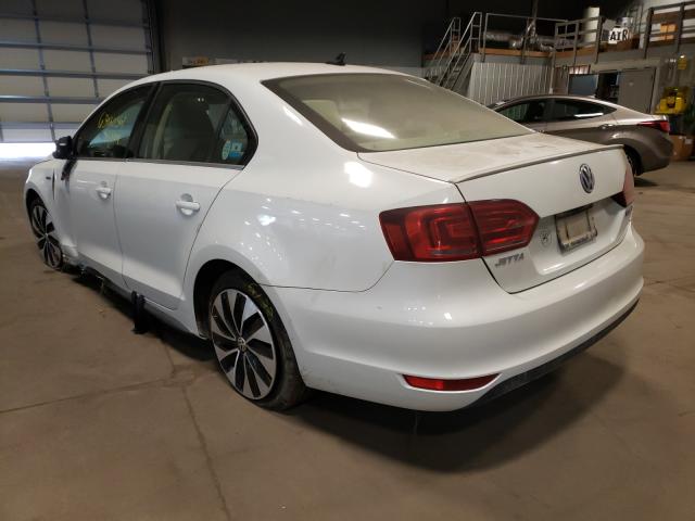 Photo 2 VIN: 3VW637AJ5DM284937 - VOLKSWAGEN JETTA HYBR 