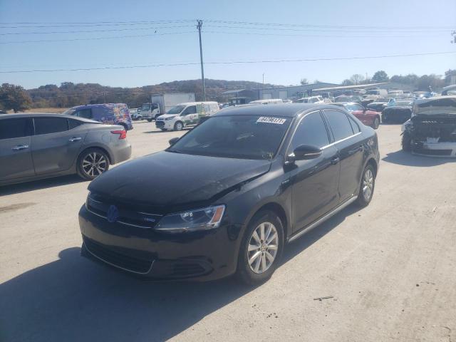 Photo 1 VIN: 3VW637AJ6EM208192 - VOLKSWAGEN JETTA HYBR 