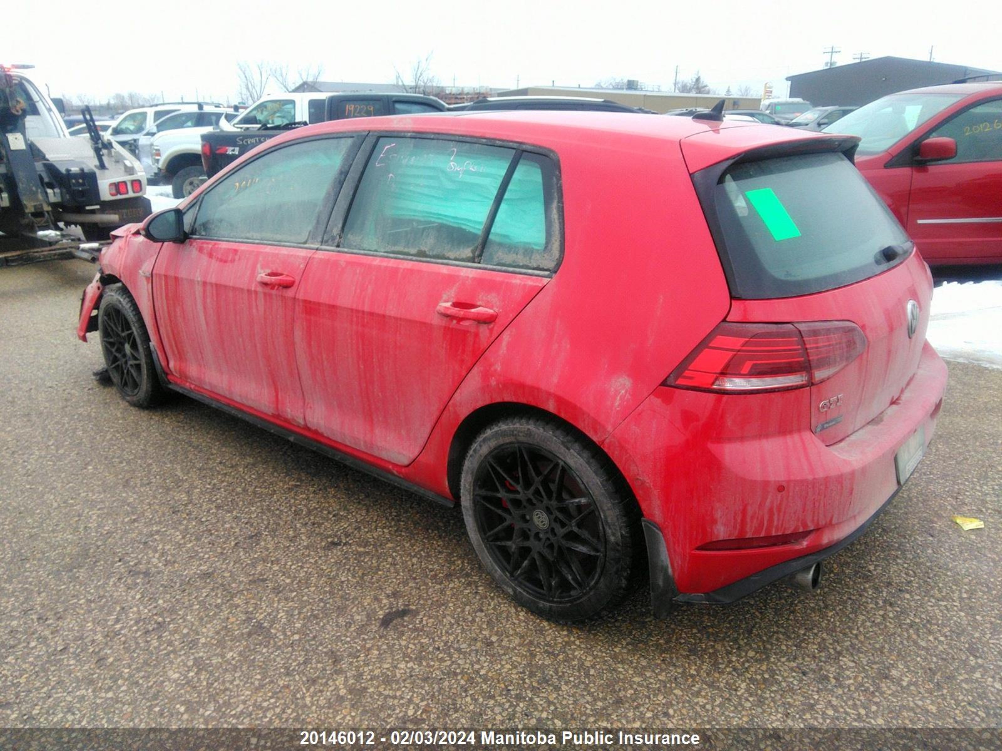 Photo 2 VIN: 3VW6T7AU9LM010987 - VOLKSWAGEN GOLF 