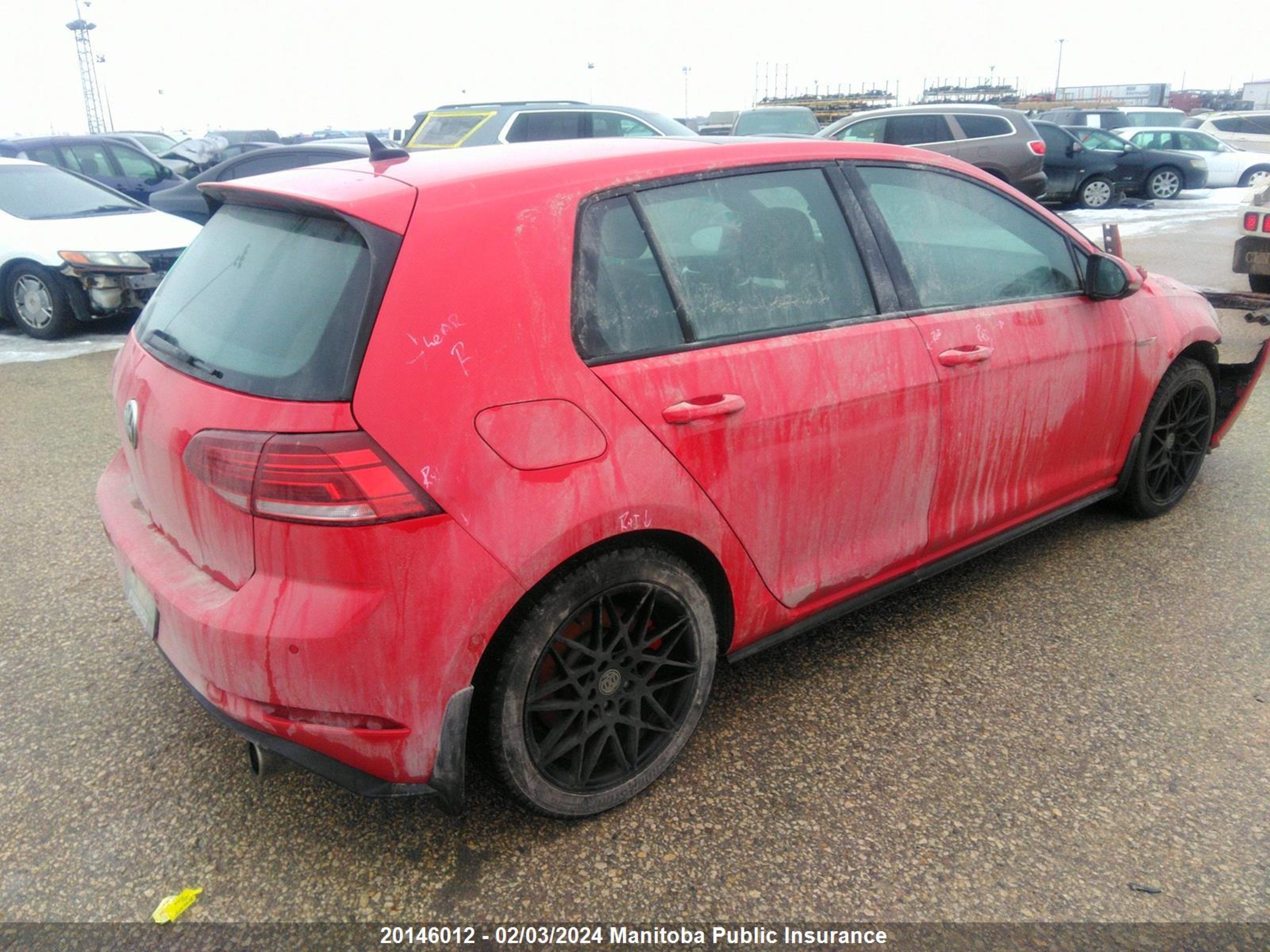 Photo 3 VIN: 3VW6T7AU9LM010987 - VOLKSWAGEN GOLF GTI 