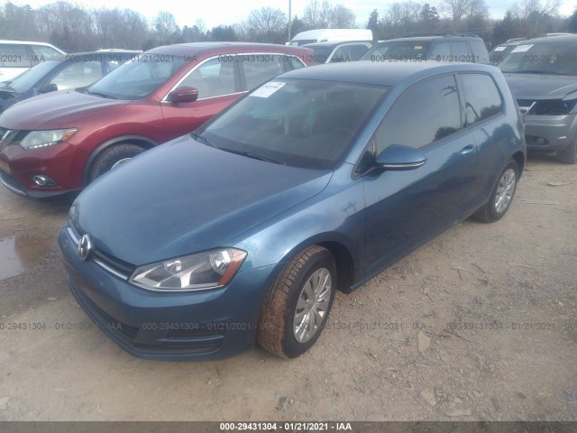 Photo 1 VIN: 3VW817AU1FM018715 - VOLKSWAGEN GOLF 