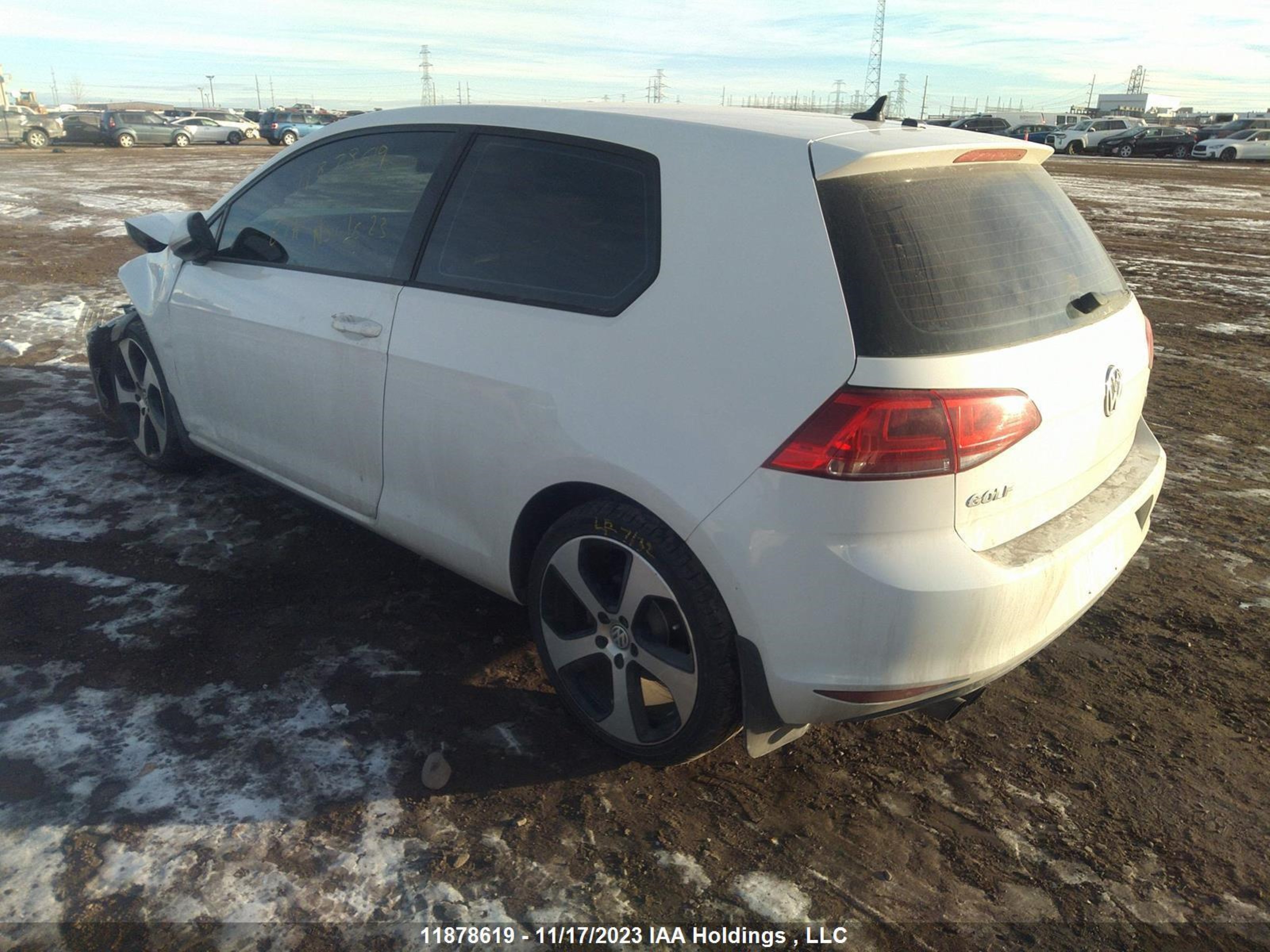 Photo 2 VIN: 3VW817AU3HM001353 - VOLKSWAGEN GOLF 