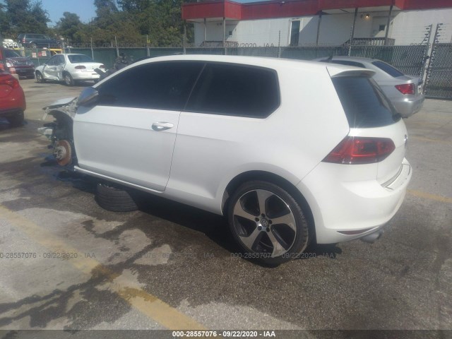 Photo 2 VIN: 3VW817AU6FM051578 - VOLKSWAGEN GOLF 