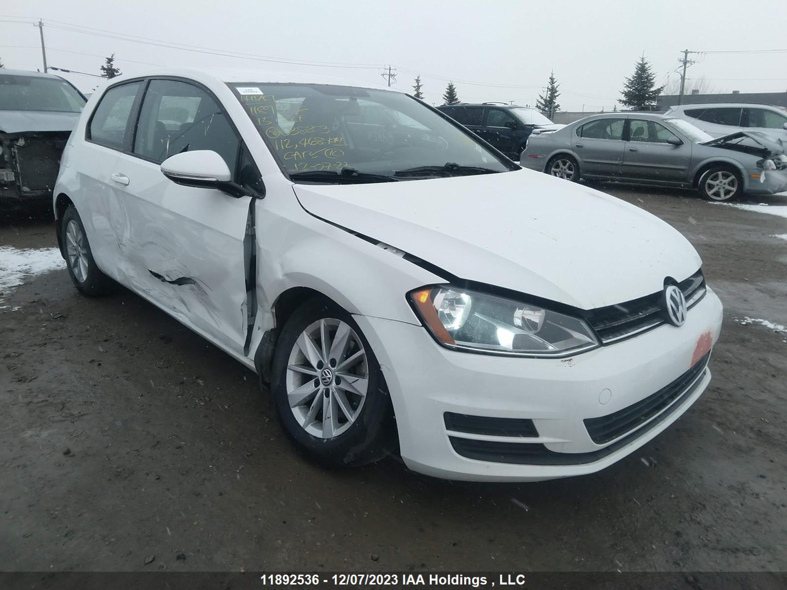 Photo 0 VIN: 3VW817AU8FM038203 - VOLKSWAGEN GOLF 