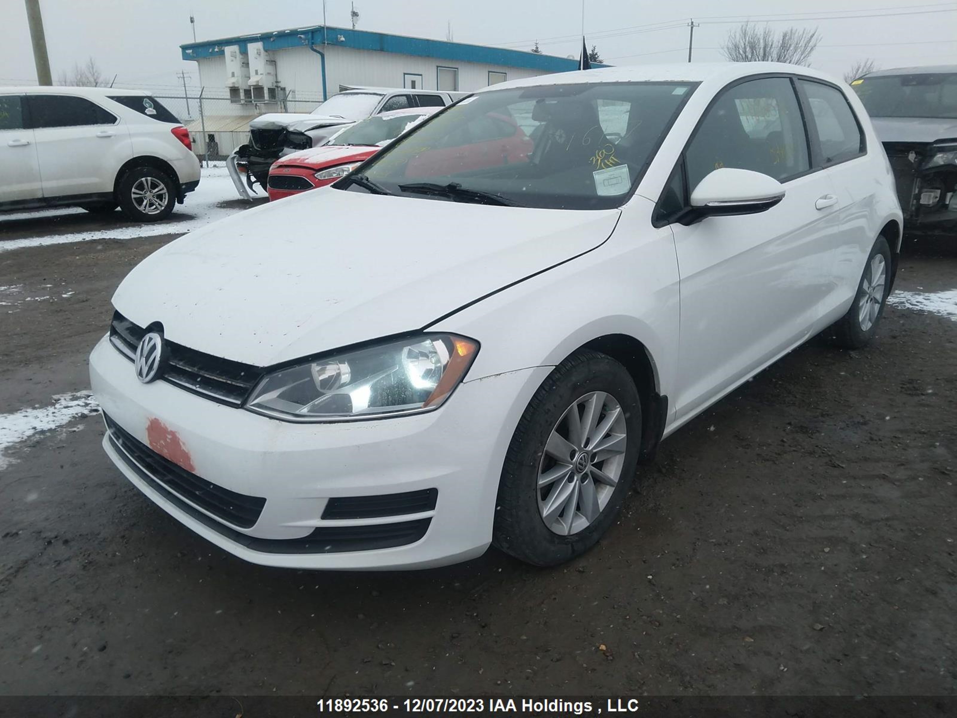 Photo 1 VIN: 3VW817AU8FM038203 - VOLKSWAGEN GOLF 