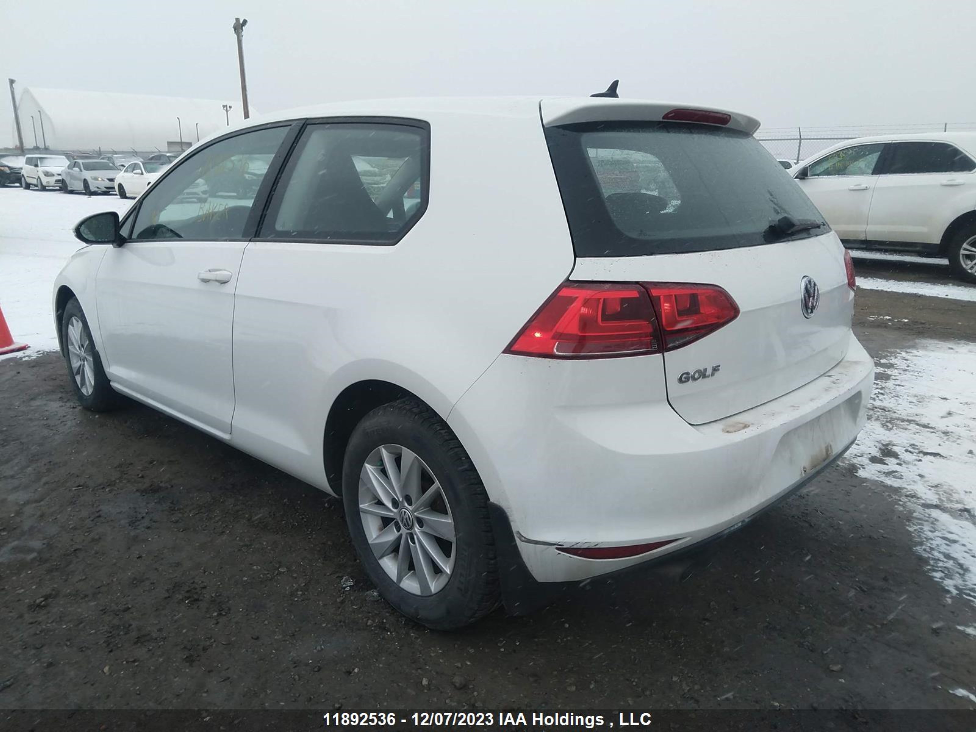 Photo 2 VIN: 3VW817AU8FM038203 - VOLKSWAGEN GOLF 