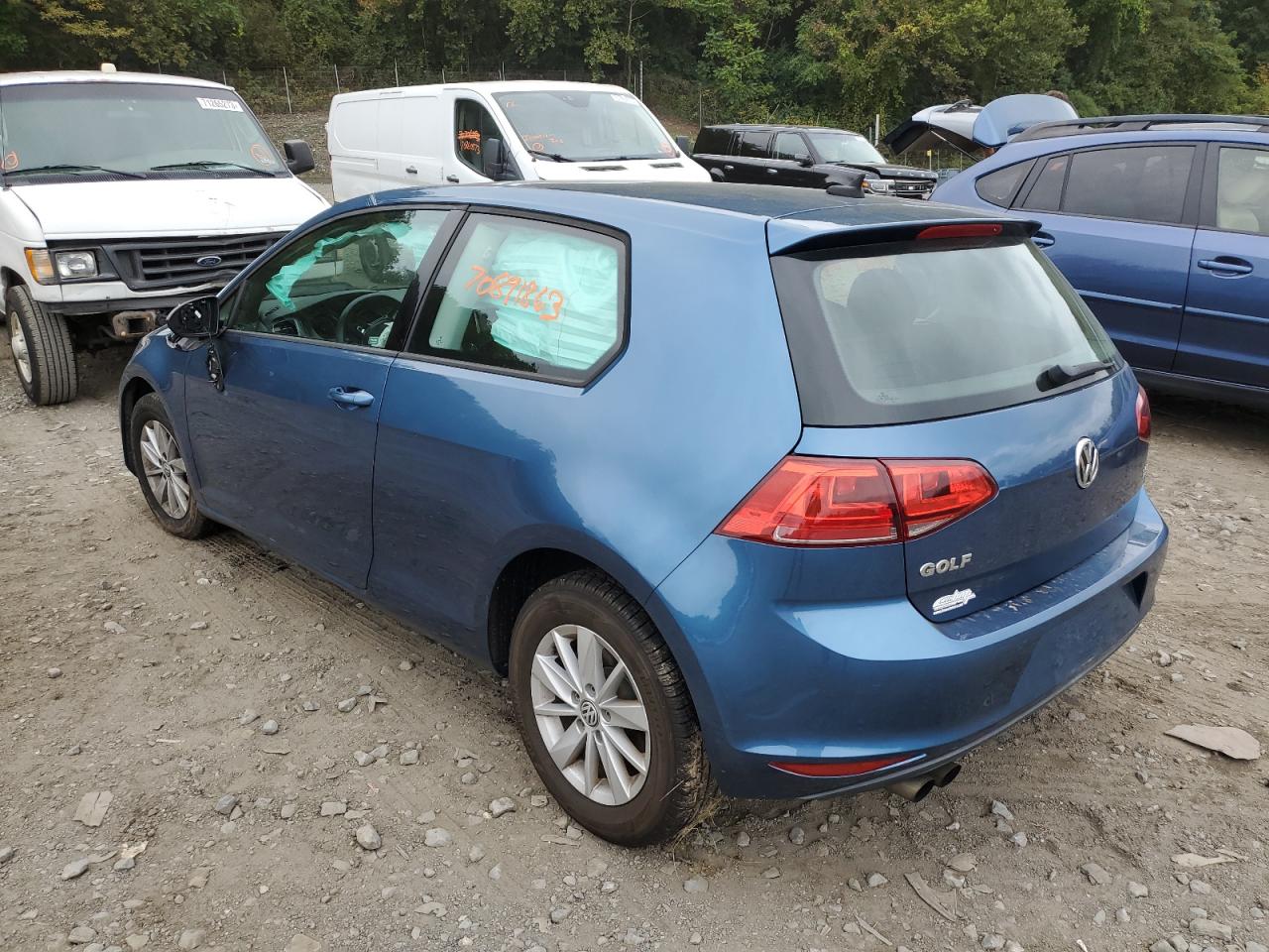 Photo 1 VIN: 3VW917AU6FM058177 - VOLKSWAGEN GOLF 