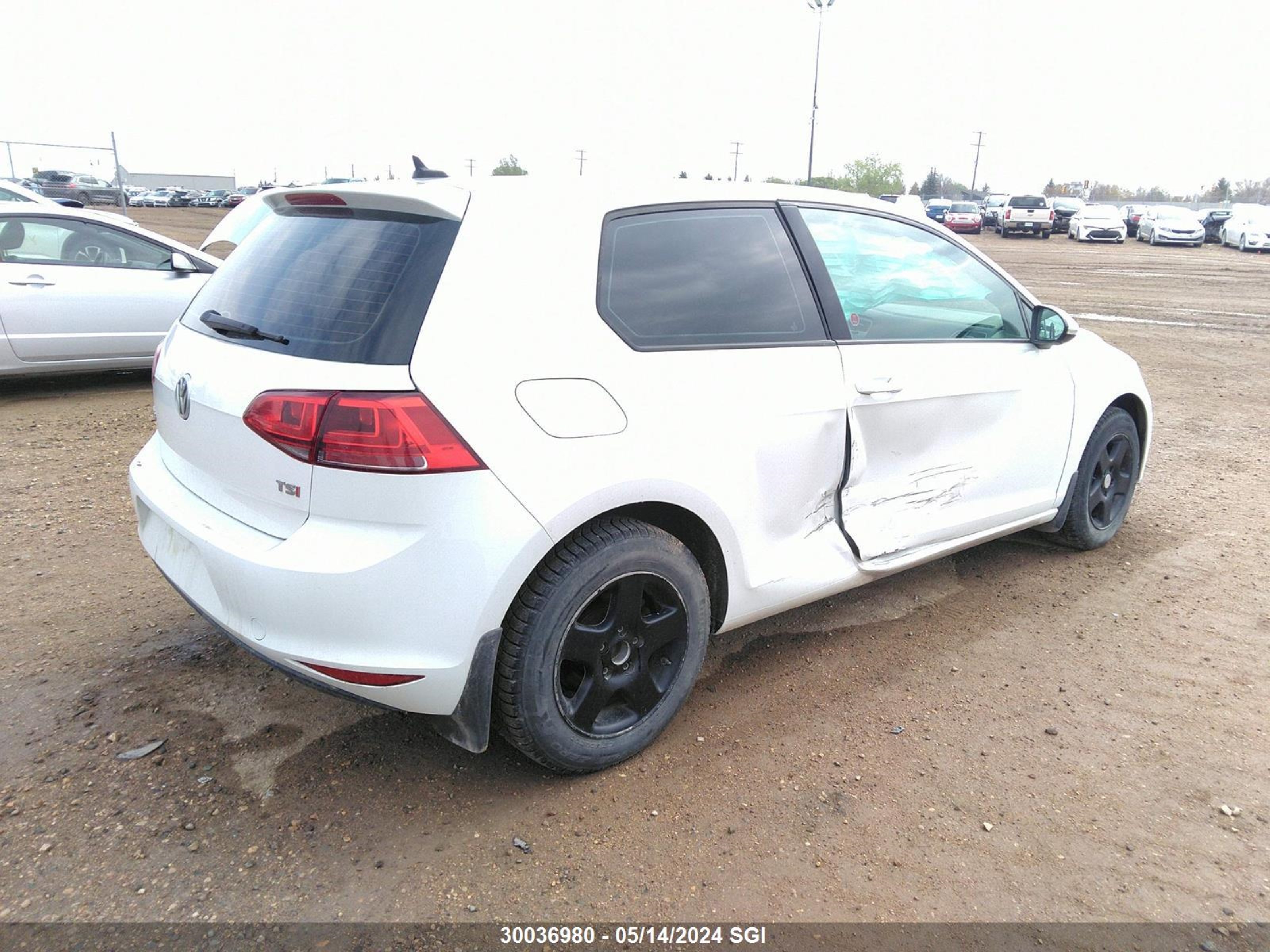 Photo 3 VIN: 3VW917AU6FM072712 - VOLKSWAGEN GOLF 