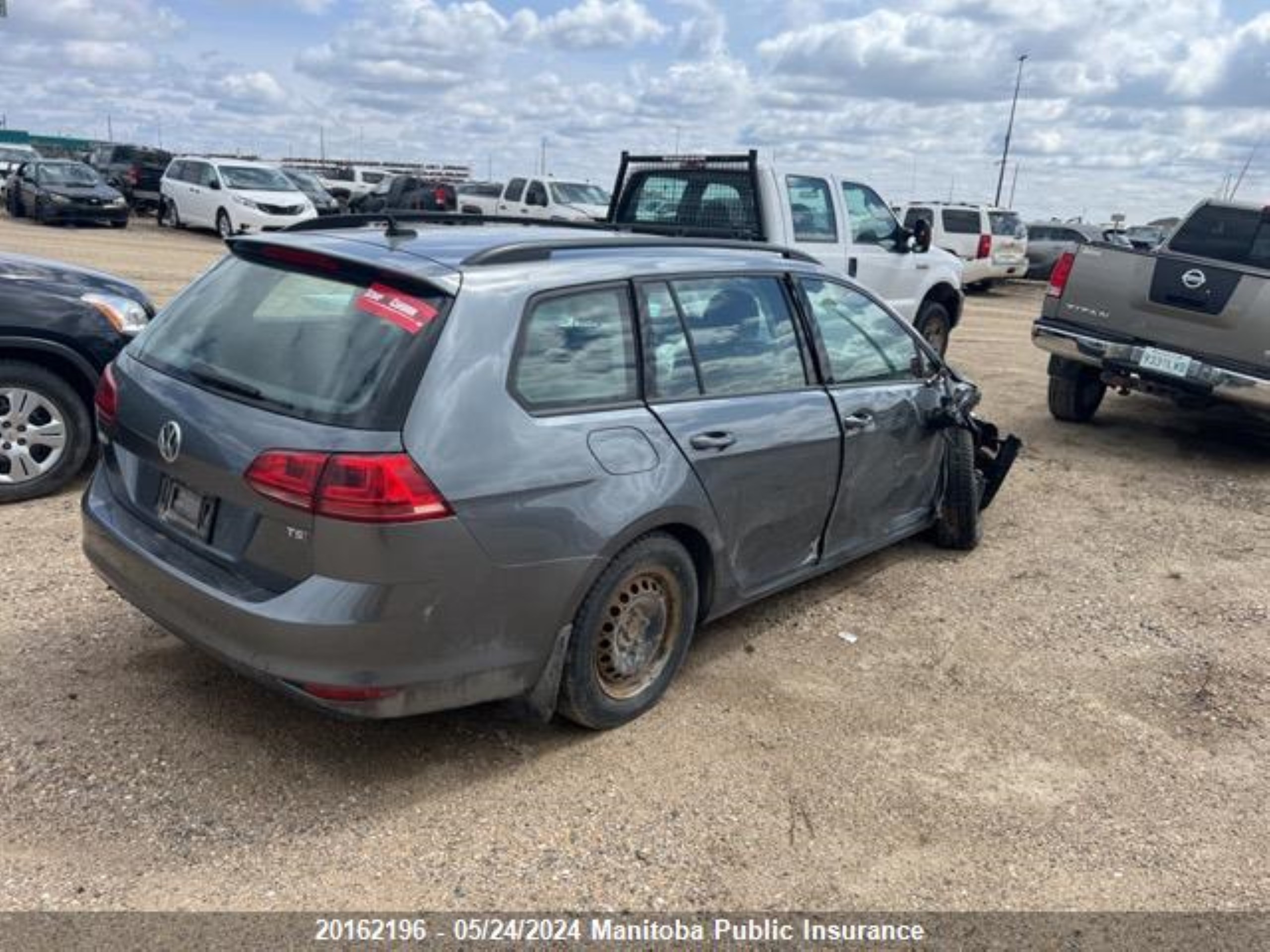 Photo 3 VIN: 3VWA17AU1FM503115 - VOLKSWAGEN GOLF 