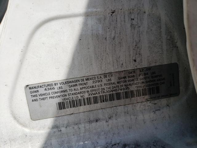 Photo 11 VIN: 3VWAX7AJ0AM074935 - VOLKSWAGEN JETTA 