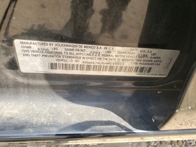 Photo 9 VIN: 3VWAX7AJ5AM114913 - VOLKSWAGEN JETTA LIMI 