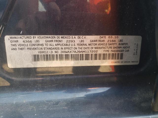 Photo 11 VIN: 3VWAX7AJ9AM117202 - VOLKSWAGEN JETTA LIMI 