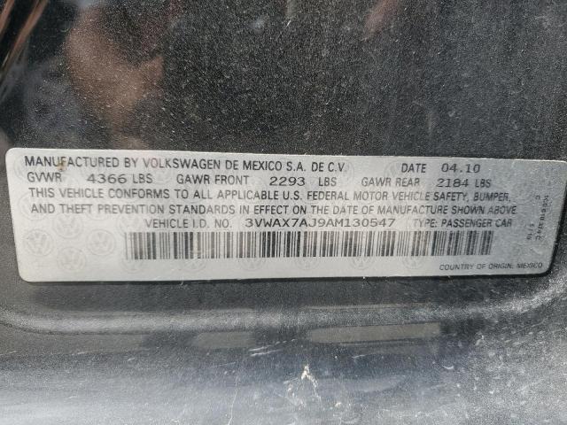 Photo 11 VIN: 3VWAX7AJ9AM130547 - VOLKSWAGEN JETTA LIMI 