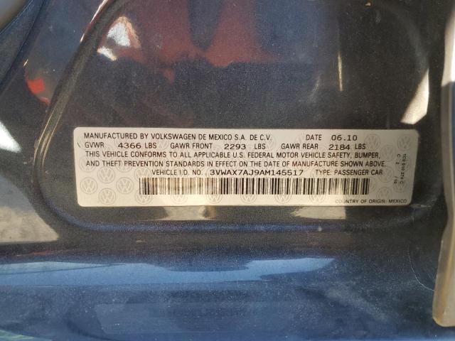 Photo 12 VIN: 3VWAX7AJ9AM145517 - VOLKSWAGEN JETTA LIMI 