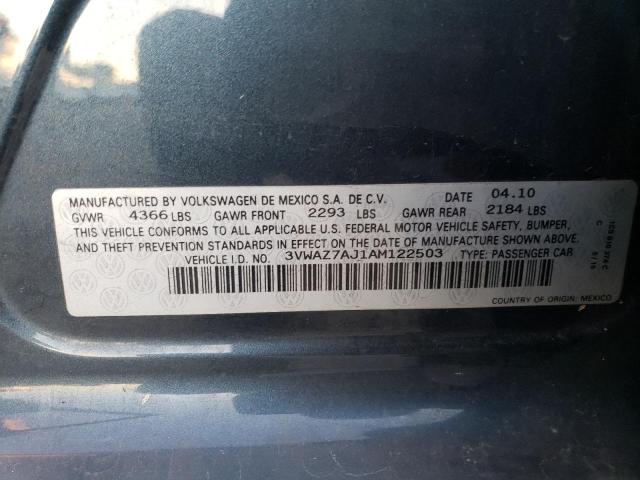 Photo 11 VIN: 3VWAZ7AJ1AM122503 - VOLKSWAGEN JETTA 