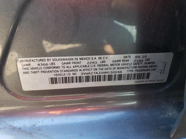 Photo 11 VIN: 3VWAZ7AJ3AM130246 - VOLKSWAGEN JETTA LIMI 