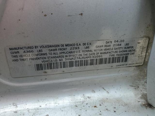 Photo 11 VIN: 3VWAZ7AJ5AM131091 - VOLKSWAGEN JETTA 