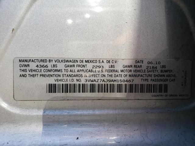 Photo 11 VIN: 3VWAZ7AJ9AM150467 - VOLKSWAGEN JETTA LIMI 