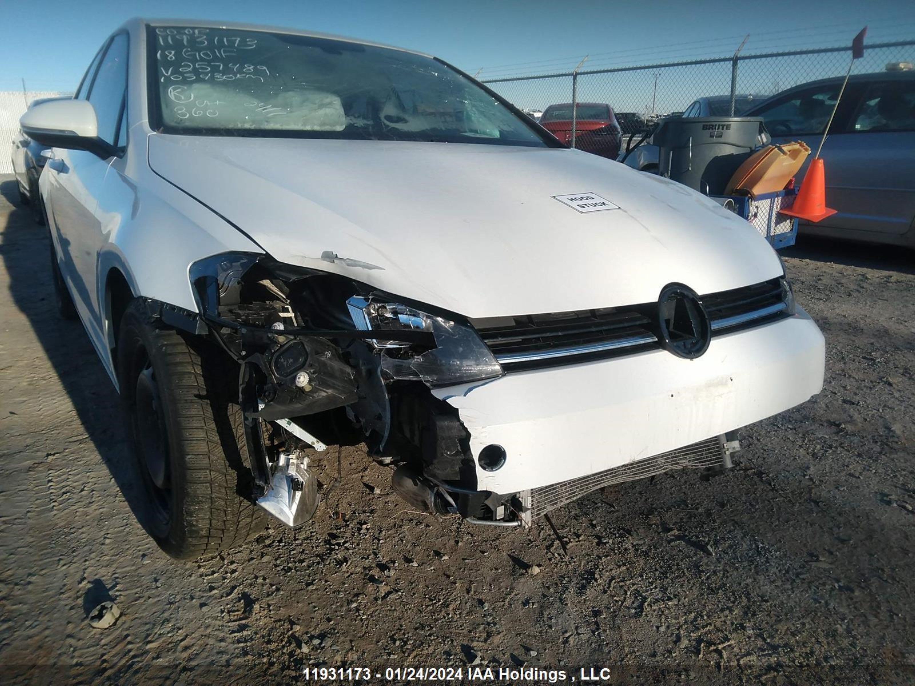 Photo 5 VIN: 3VWB17AU9JM257489 - VOLKSWAGEN GOLF 