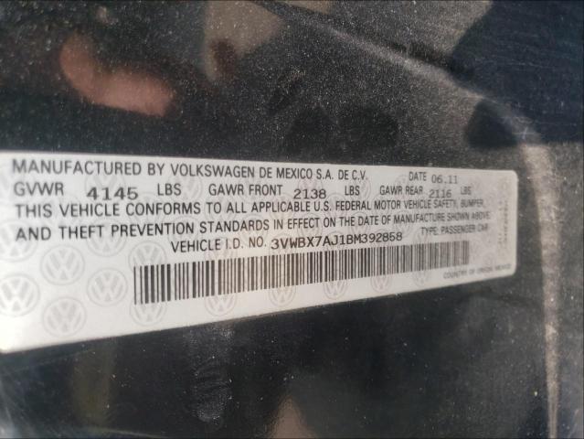 Photo 9 VIN: 3VWBX7AJ1BM392858 - VOLKSWAGEN JETTA SE 