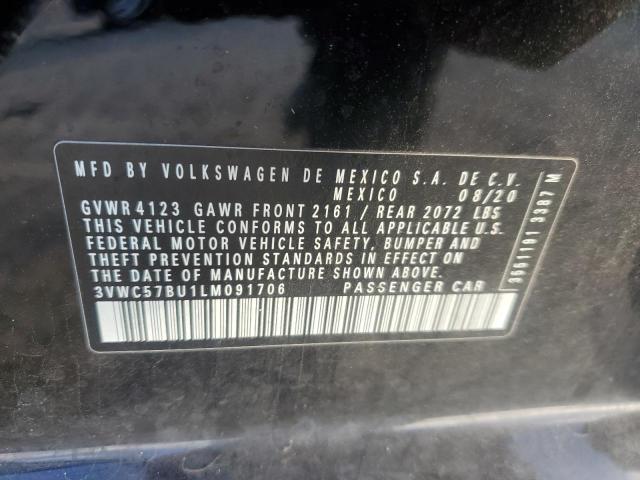 Photo 11 VIN: 3VWC57BU1LM091706 - VOLKSWAGEN JETTA S 