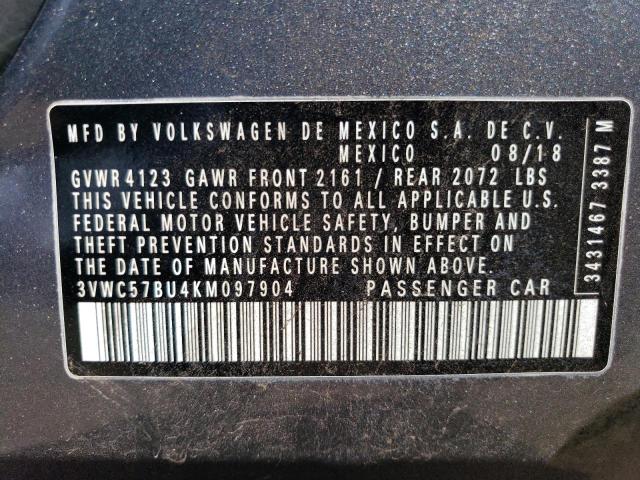 Photo 11 VIN: 3VWC57BU4KM097904 - VOLKSWAGEN JETTA 