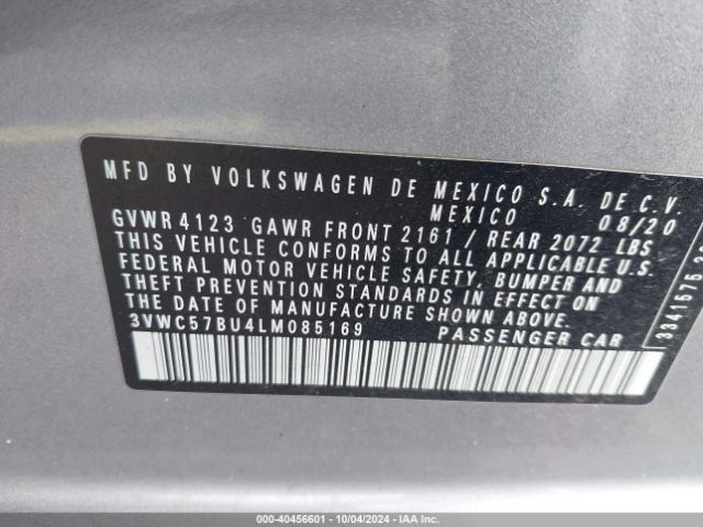 Photo 8 VIN: 3VWC57BU4LM085169 - VOLKSWAGEN JETTA 