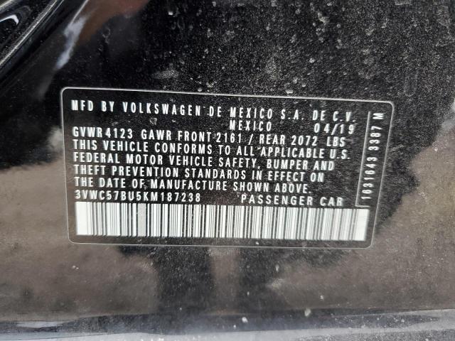 Photo 11 VIN: 3VWC57BU5KM187238 - VOLKSWAGEN JETTA S 