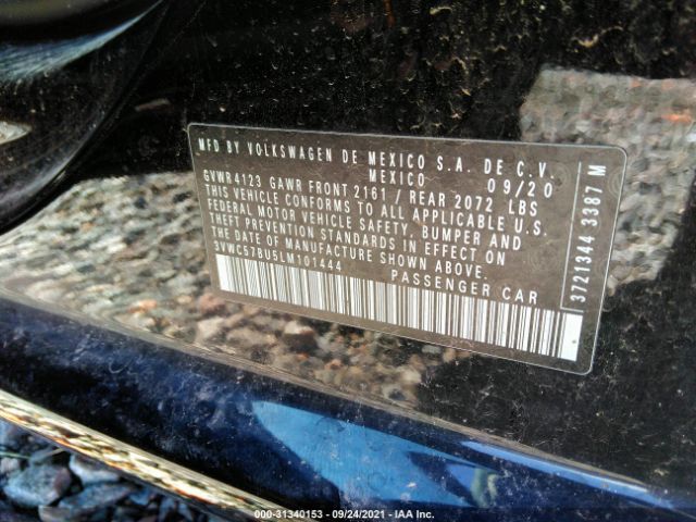 Photo 8 VIN: 3VWC57BU5LM101444 - VOLKSWAGEN JETTA 