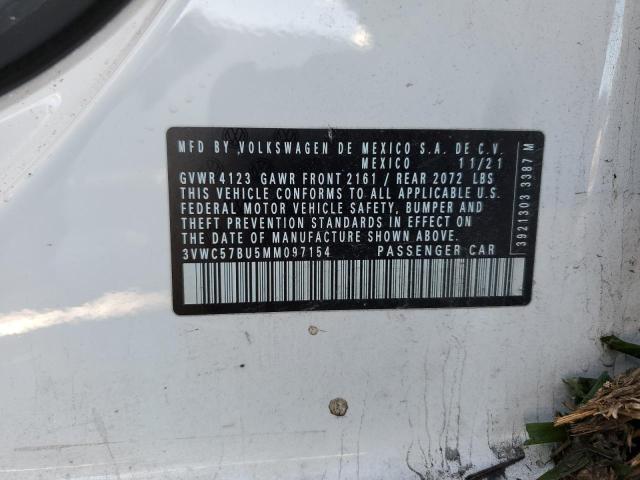 Photo 11 VIN: 3VWC57BU5MM097154 - VOLKSWAGEN JETTA S 