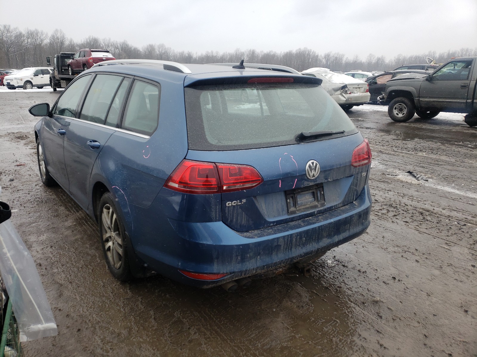 Photo 2 VIN: 3VWCA7AU9FM520799 - VOLKSWAGEN GOLF 