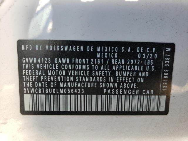 Photo 11 VIN: 3VWCB7BU0LM056423 - VOLKSWAGEN JETTA S 