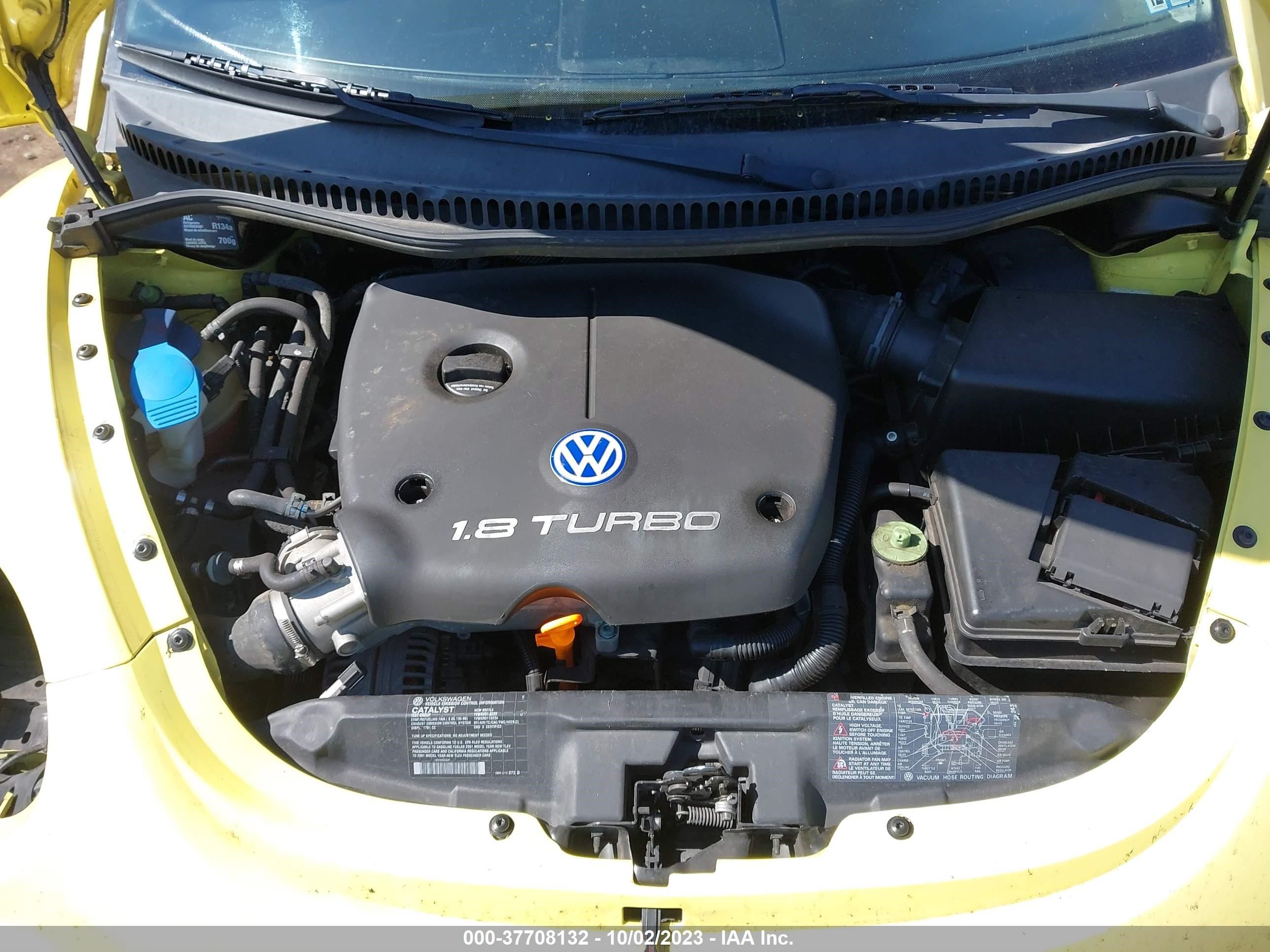 Photo 9 VIN: 3VWCC21C01M405697 - VOLKSWAGEN BEETLE 