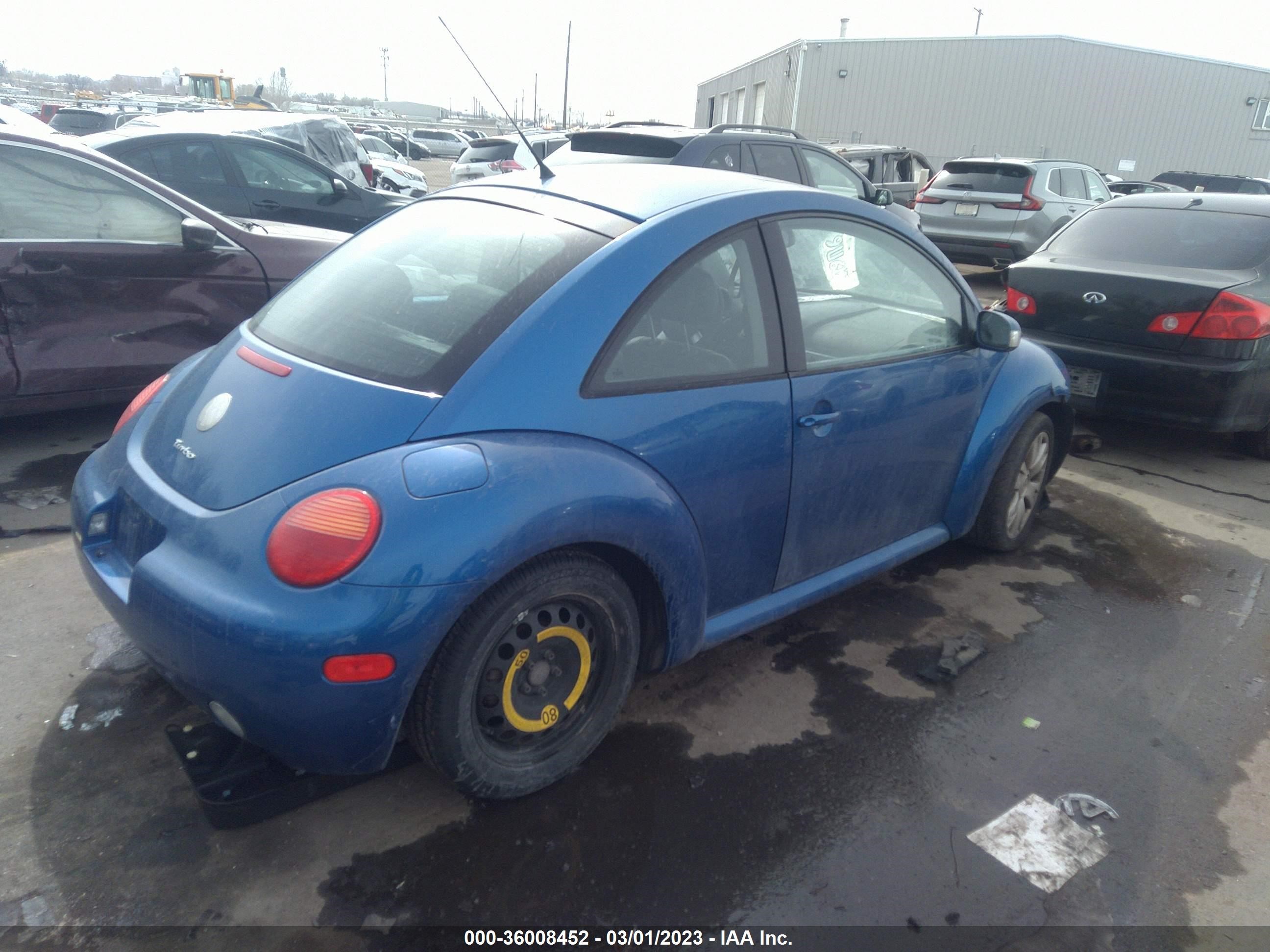 Photo 3 VIN: 3VWCD21CX3M442725 - VOLKSWAGEN BEETLE 