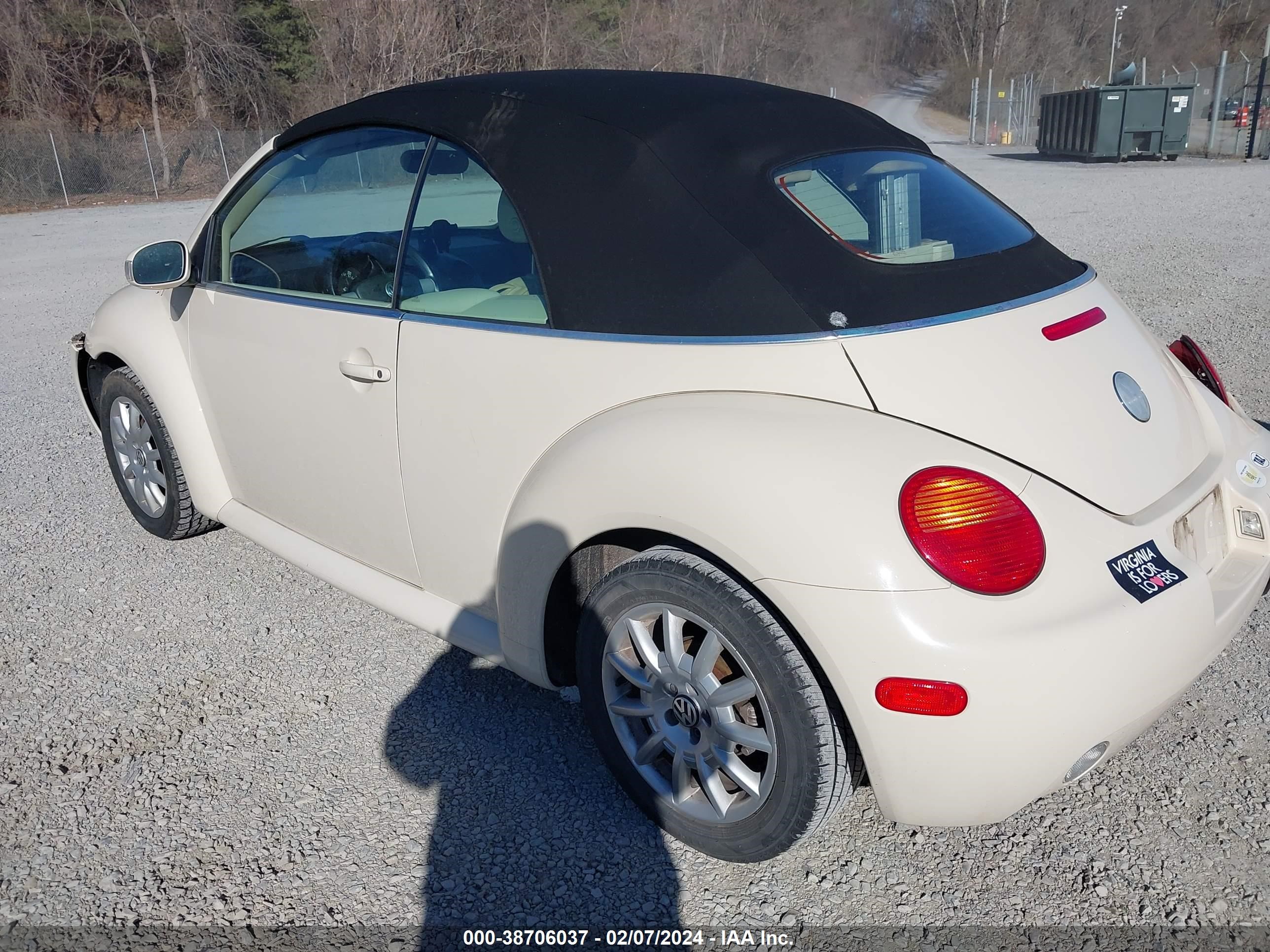 Photo 2 VIN: 3VWCM31Y25M365725 - VOLKSWAGEN BEETLE 