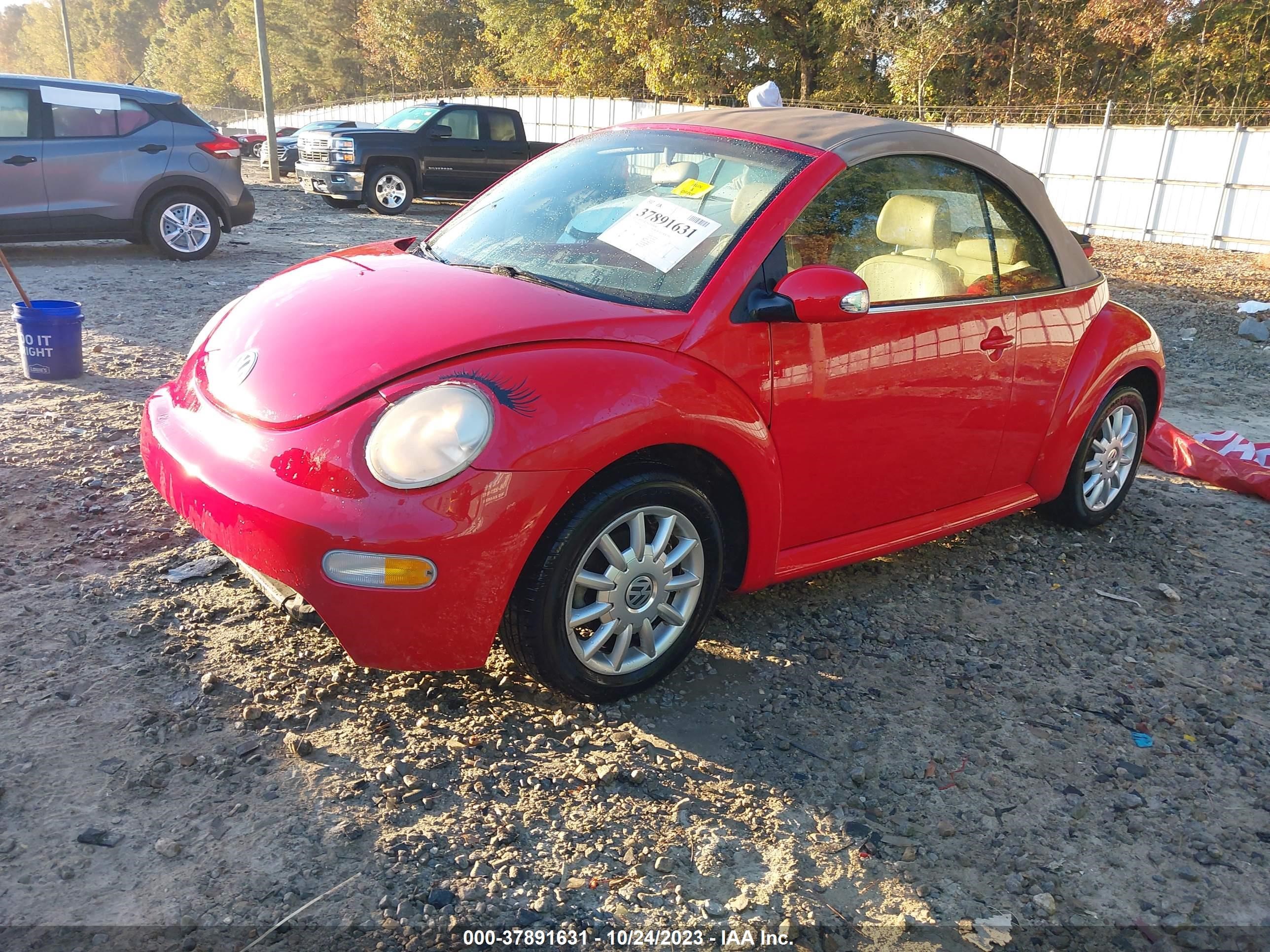 Photo 1 VIN: 3VWCM31Y95M315050 - VOLKSWAGEN BEETLE 