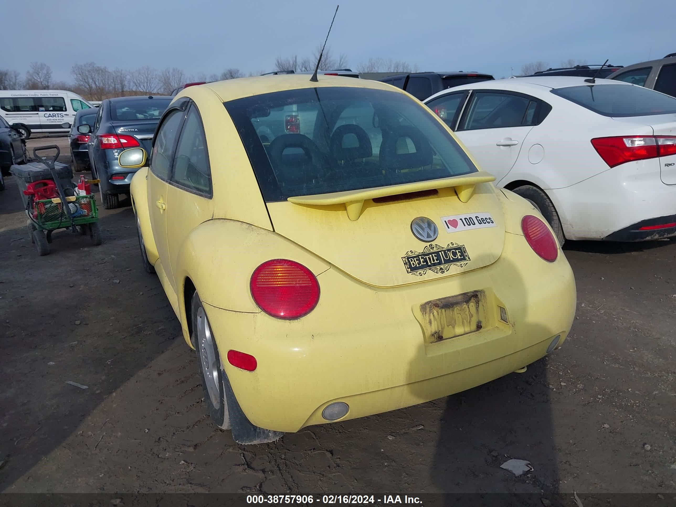 Photo 2 VIN: 3VWCS21C71M417610 - VOLKSWAGEN BEETLE 