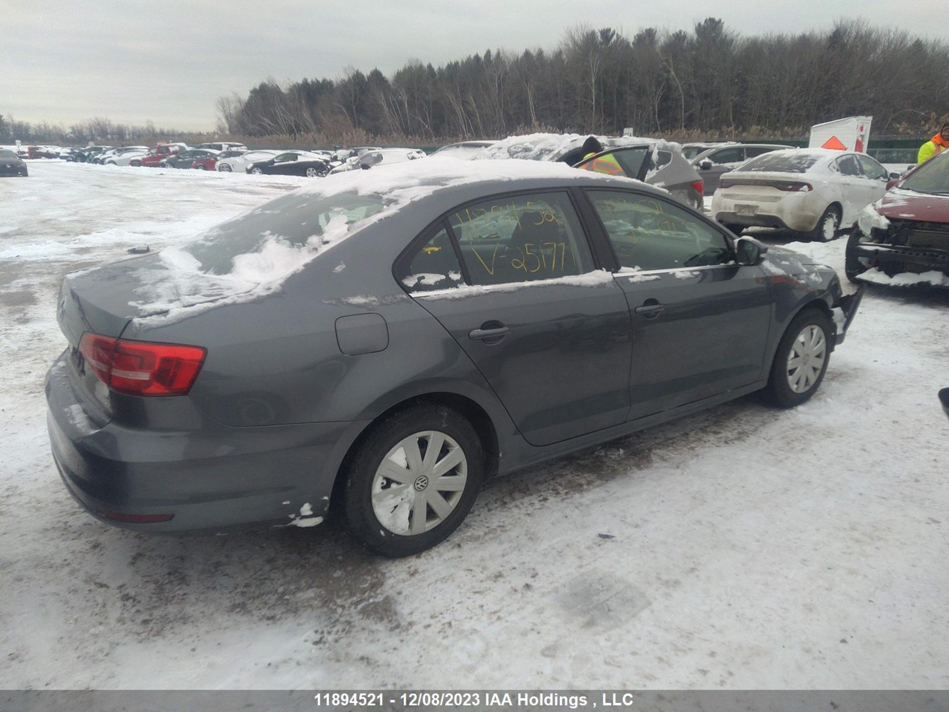 Photo 3 VIN: 3VWD07AJ4FM251771 - VOLKSWAGEN JETTA 